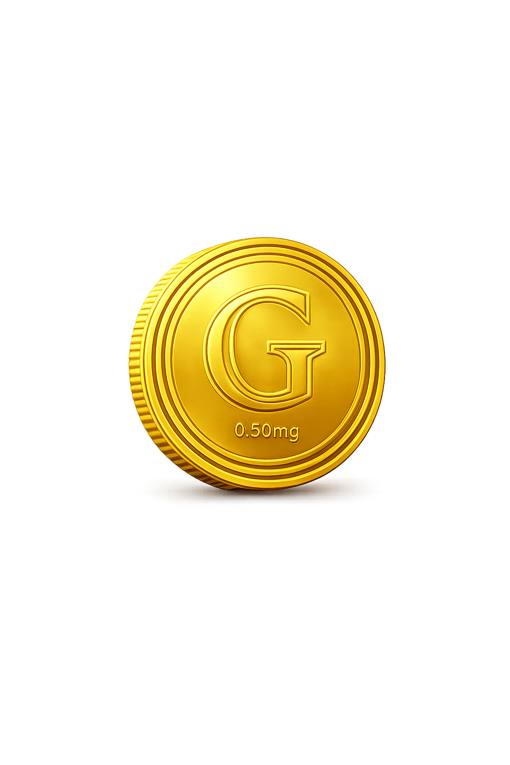 50mg Gold Coin