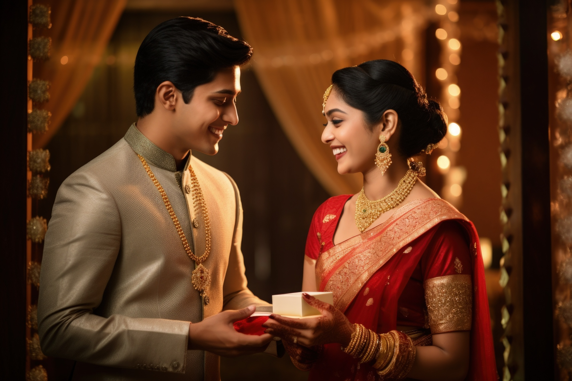 Wedding couple